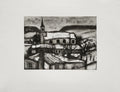 Le village sous la neige