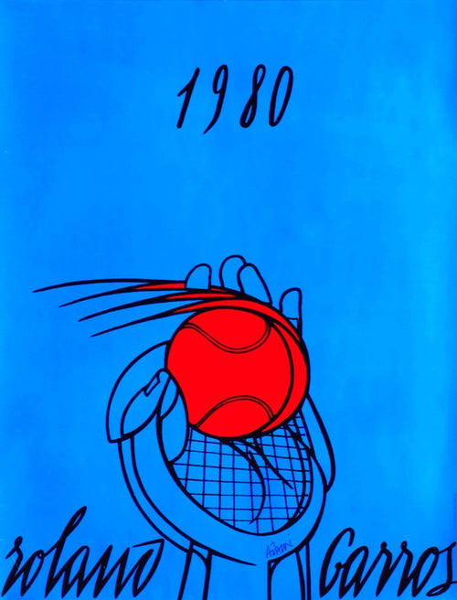 Roland Garros 1980 (blue)