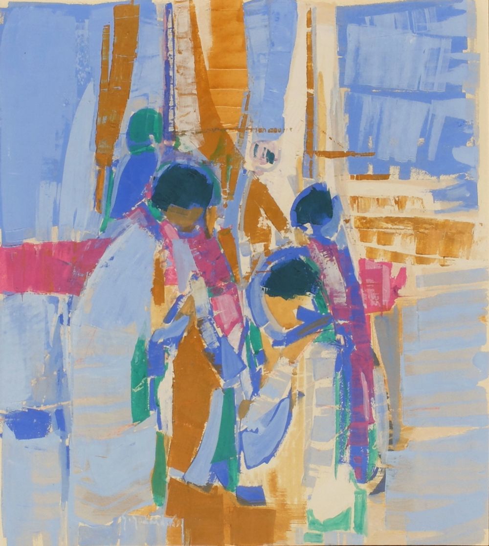 Sur le port