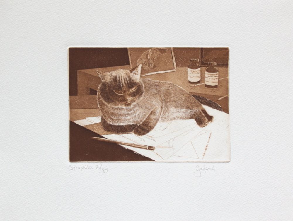 Le chat (suite of 5) — vue 5