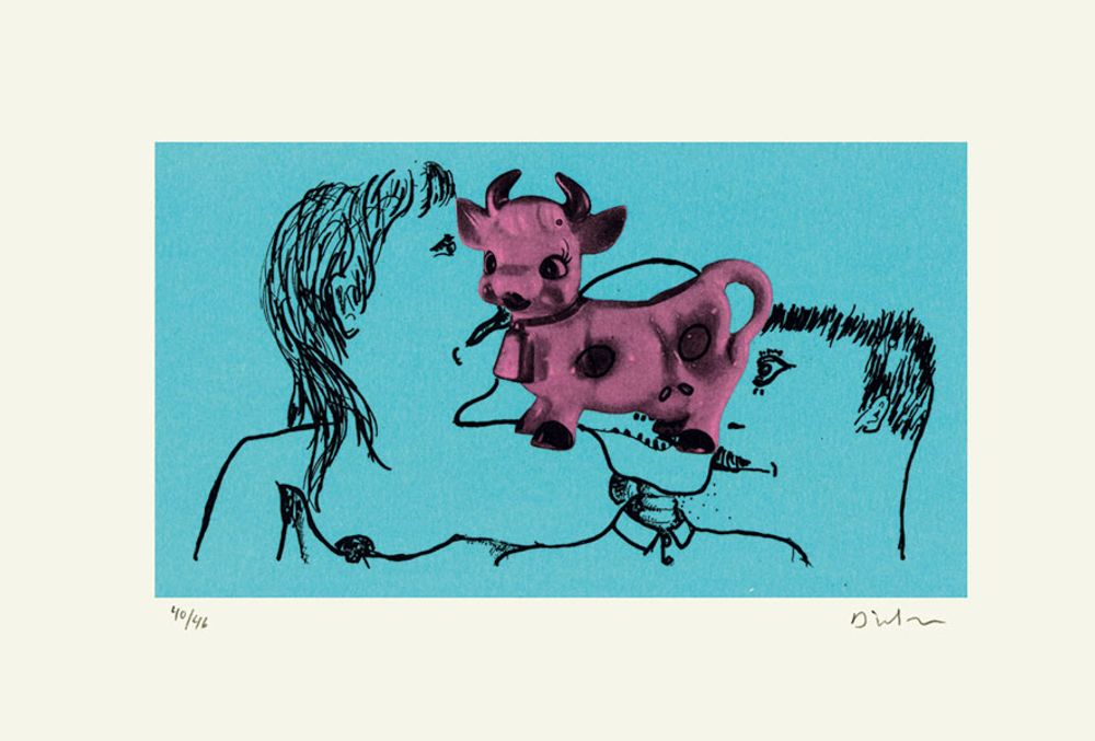 La vache rose