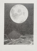 Pyramide au clair de lune