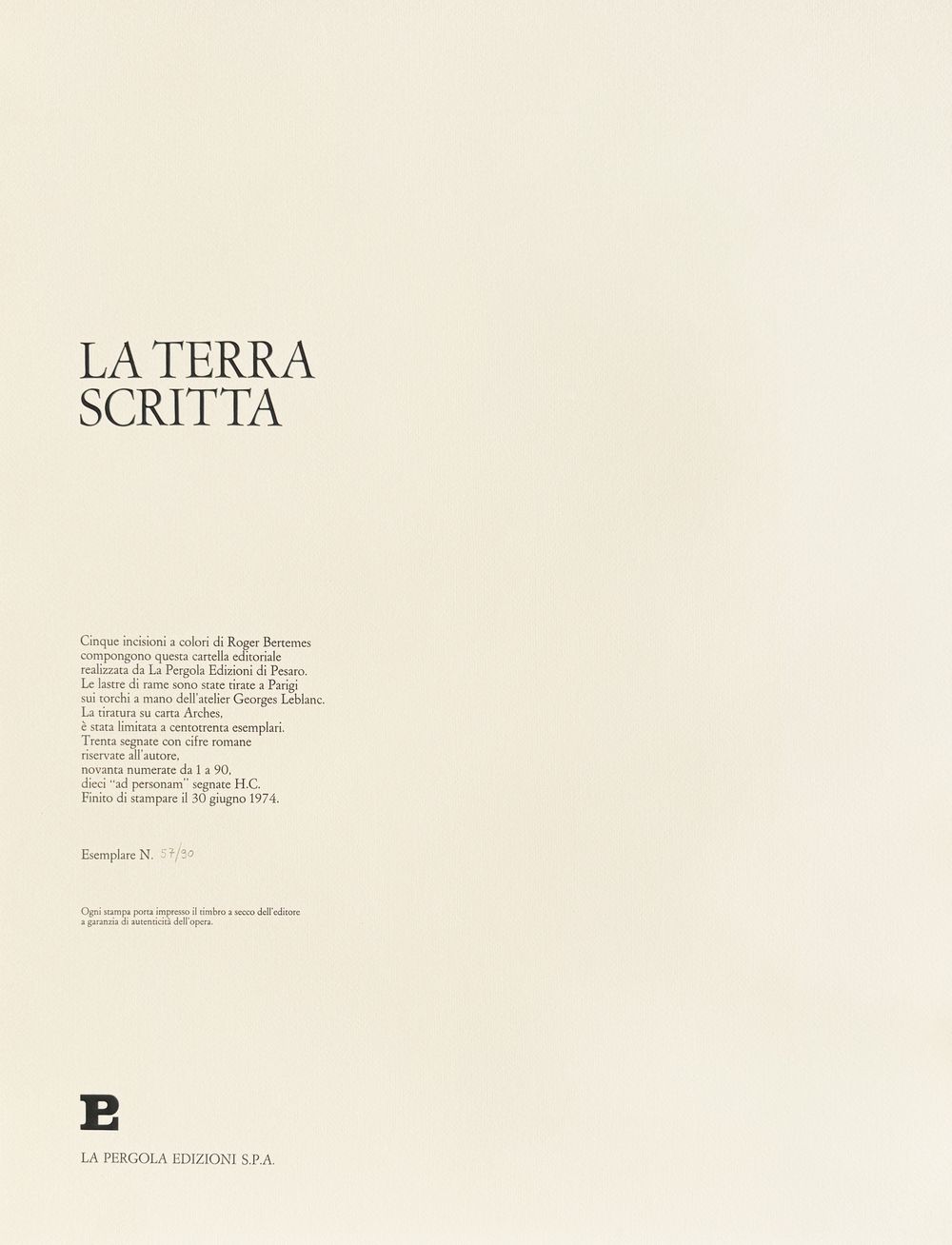 La terra scritta (portfolio complet) — vue 6