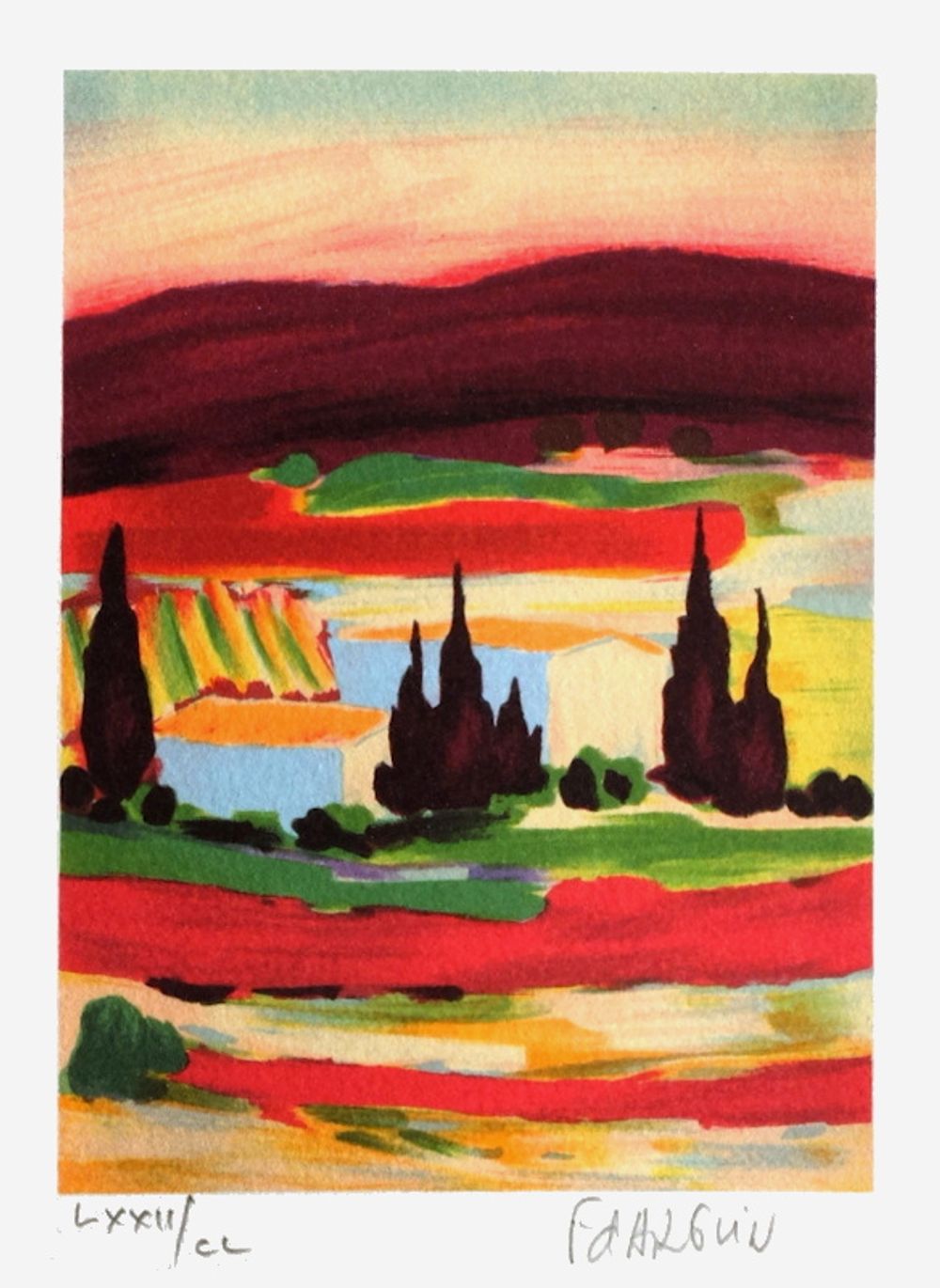 Petite suite : paysage du midi III