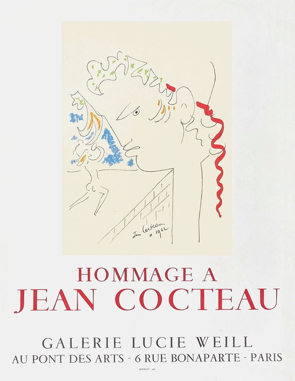 Expo 67 - Galerie Lucie Weill - Hommage à Jean Cocteau