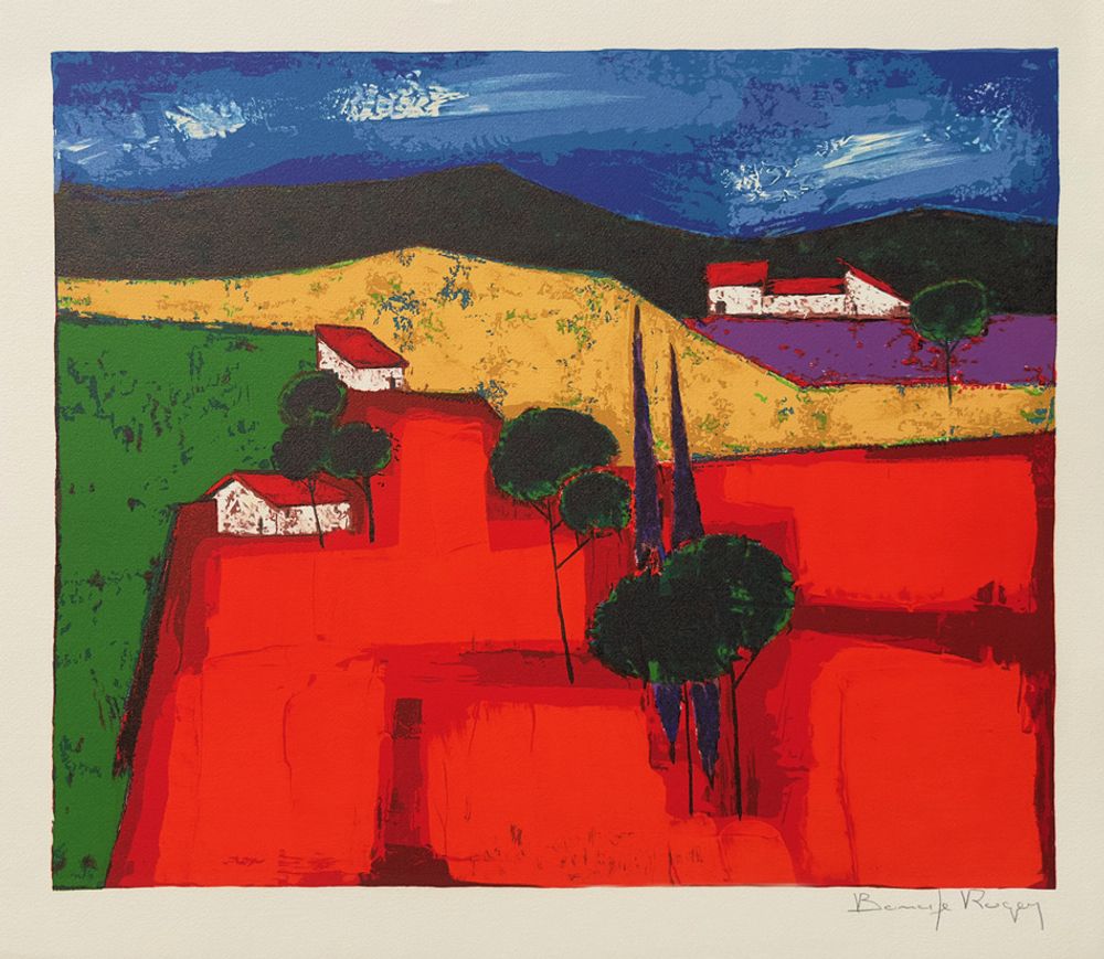 Les champs rouges I