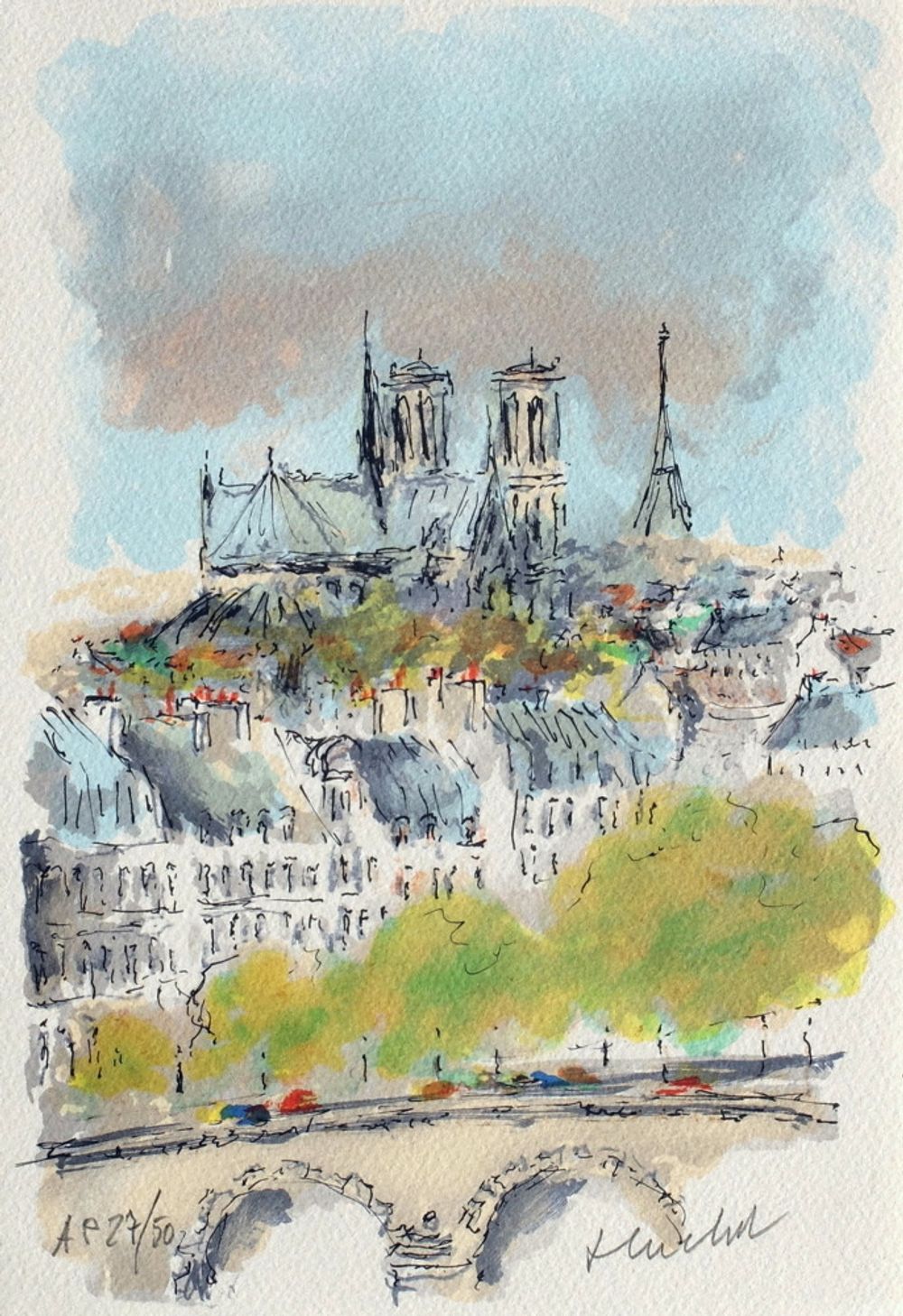 Paris, Panorama sur Notre Dame