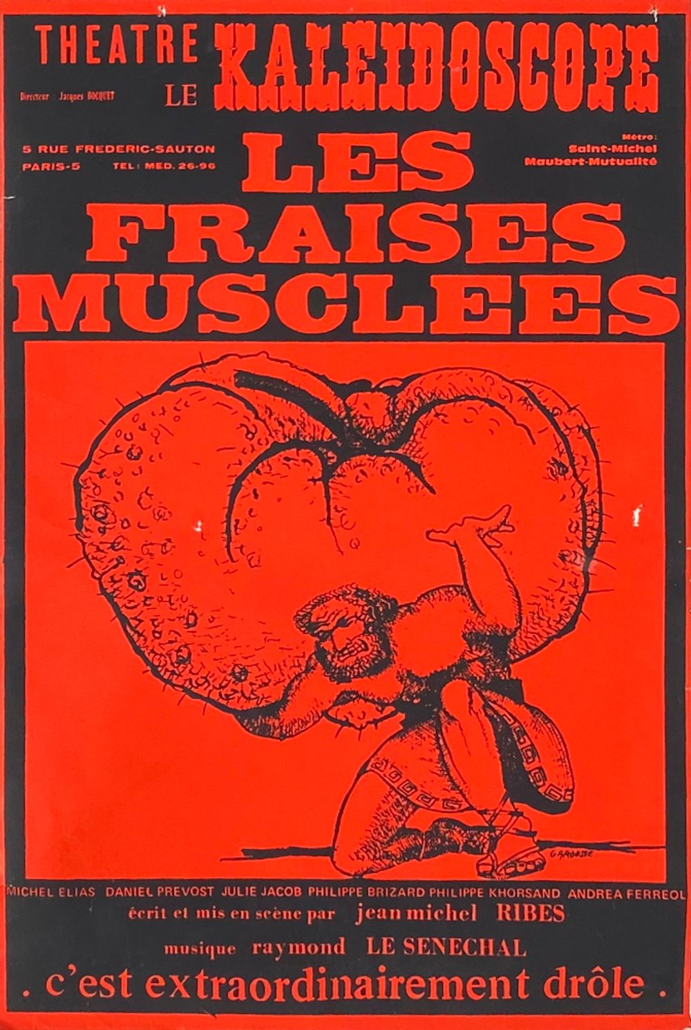 Les fraises musclées - Théâtre Le Kaléïdoscope