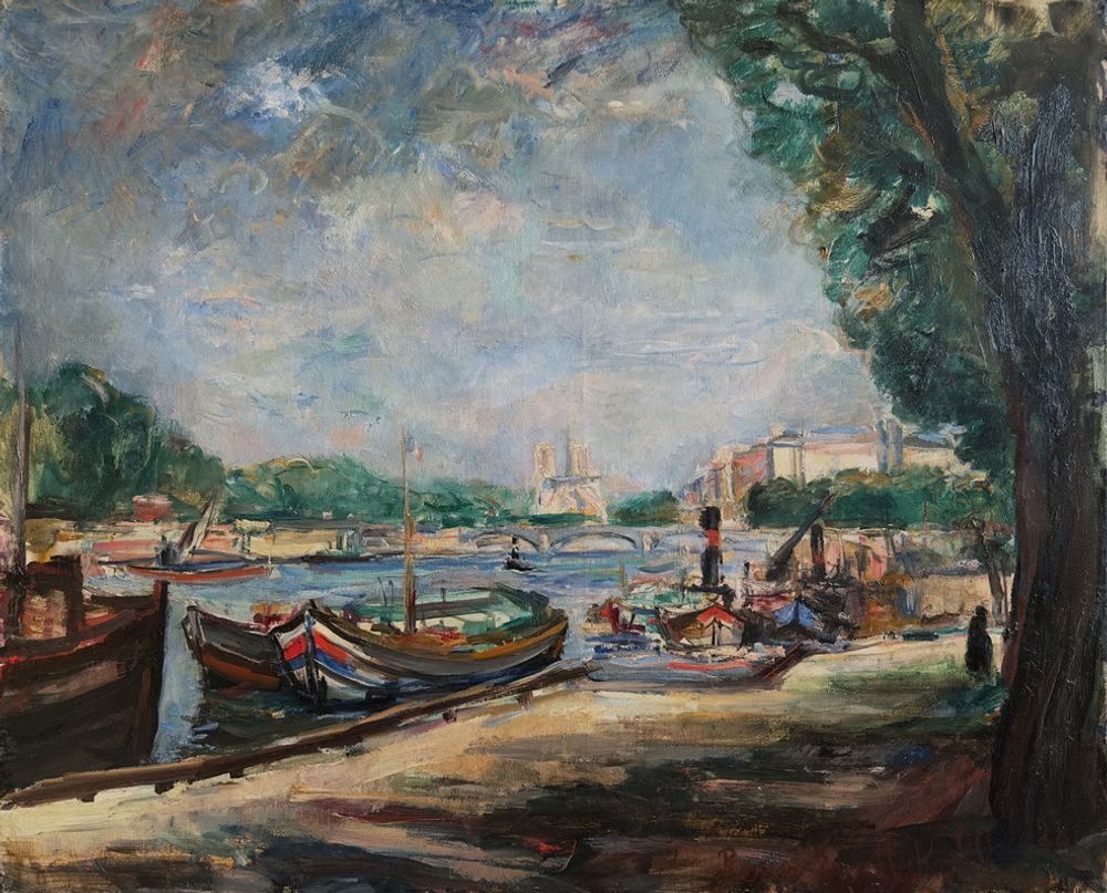 Les quais de la Seine à Paris
