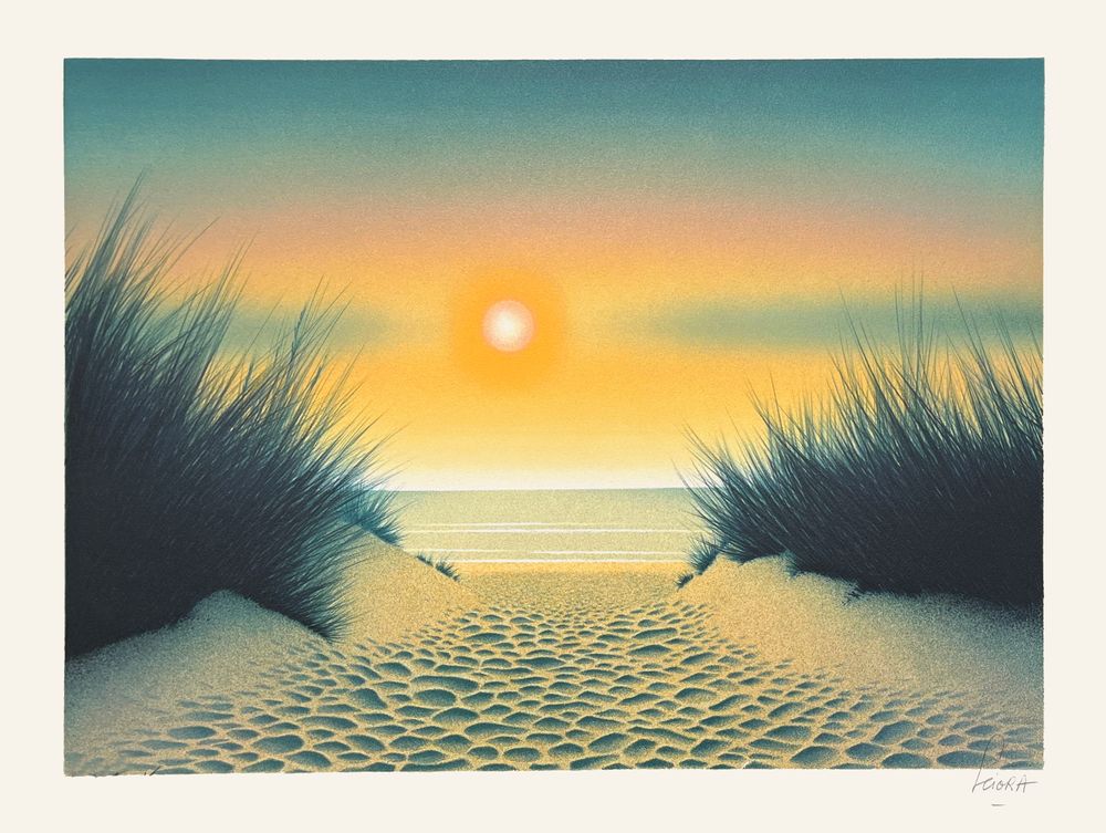La plage de sable