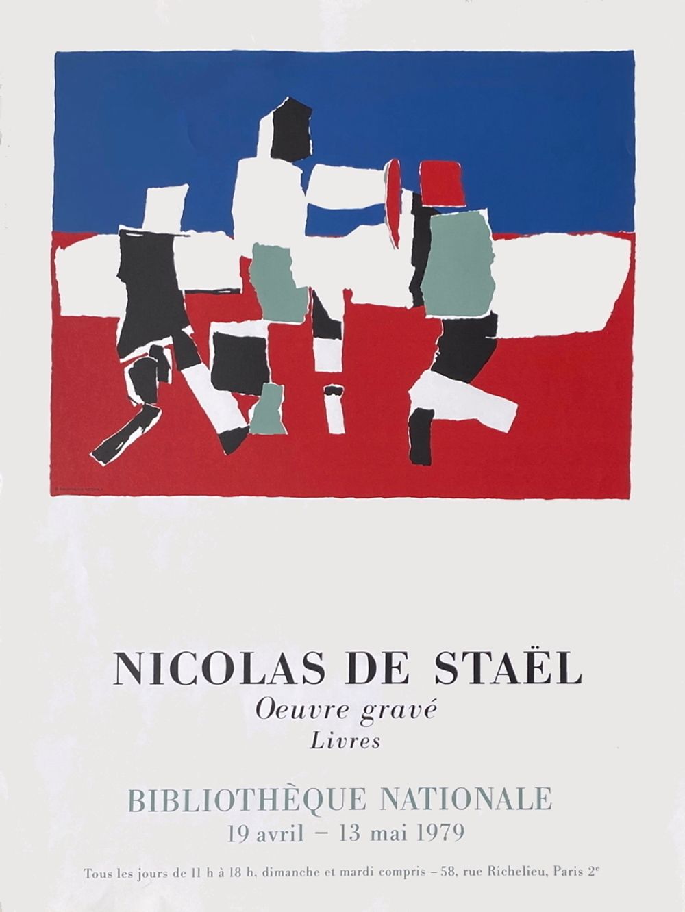 Expo 79 - Bibliothèque Nationale - Oeuvre gravée & livres
