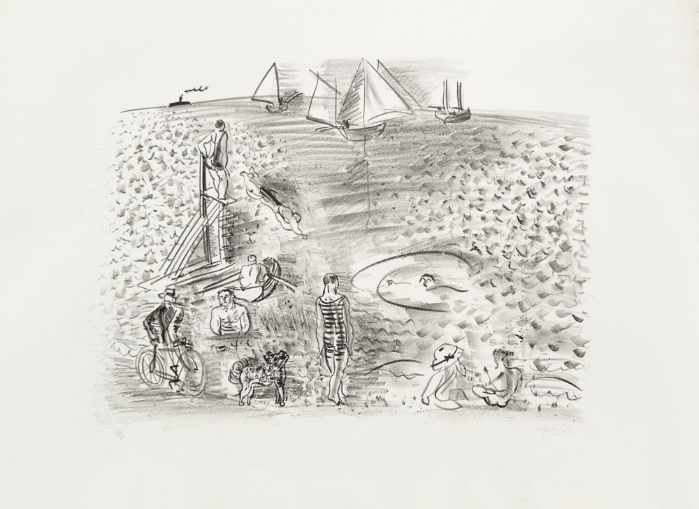 La mer - Les baigneurs