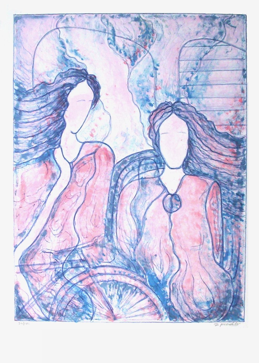 Deux femmes et un vélo