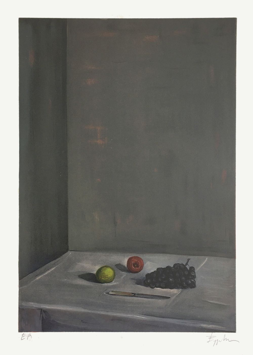 Nature morte à la grappe de raisin