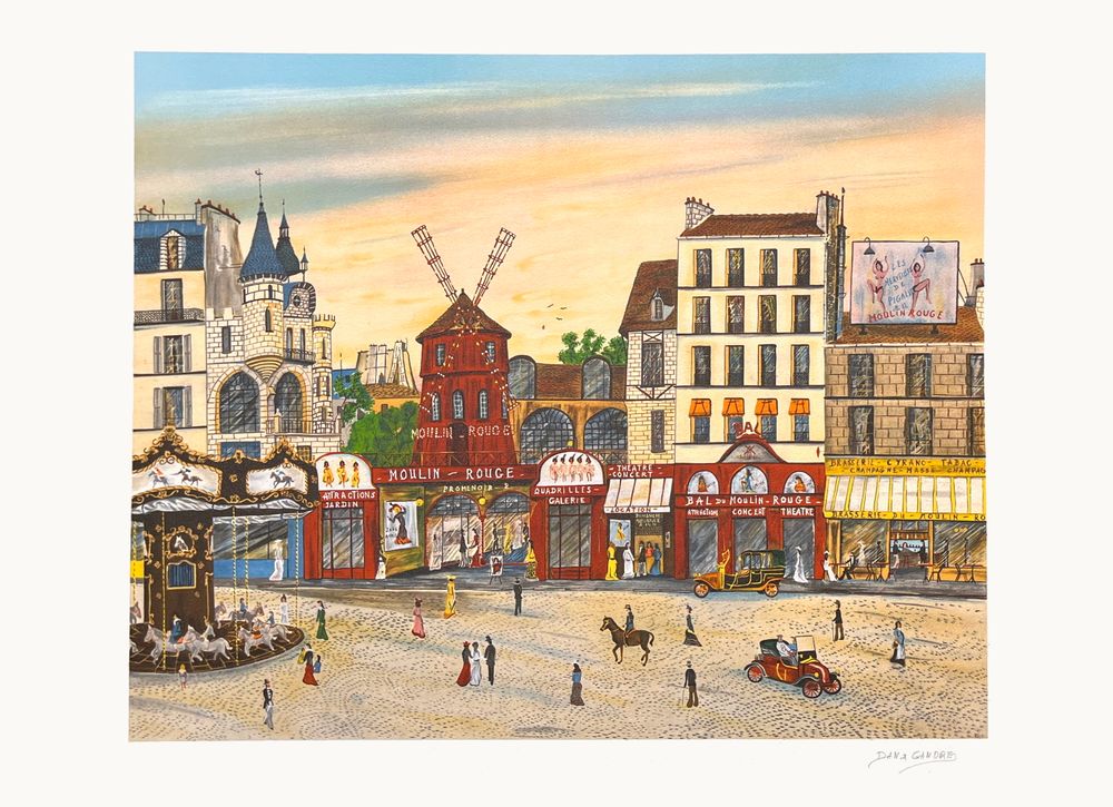 Paris - Le bal du Moulin Rouge