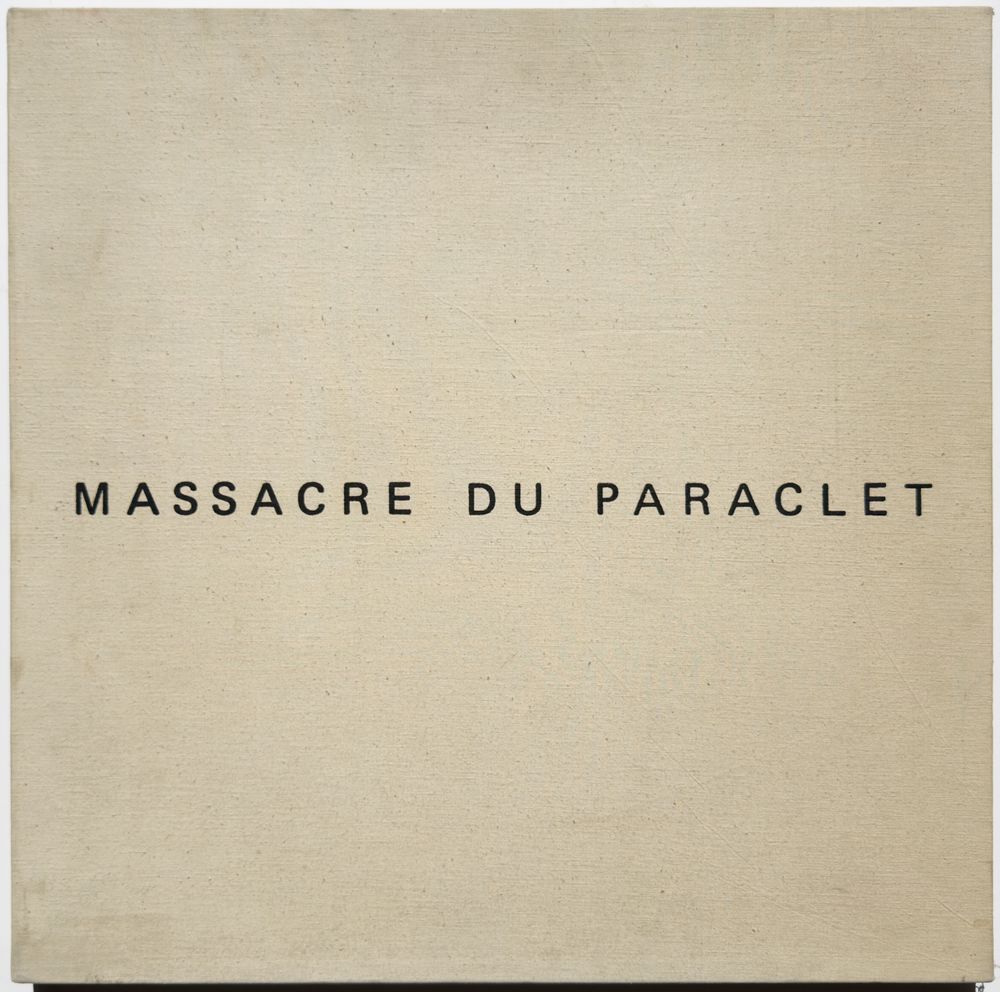 Le massacre du paraclet (13 sérigraphies) — vue 2