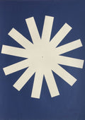 Etoile sur bleu