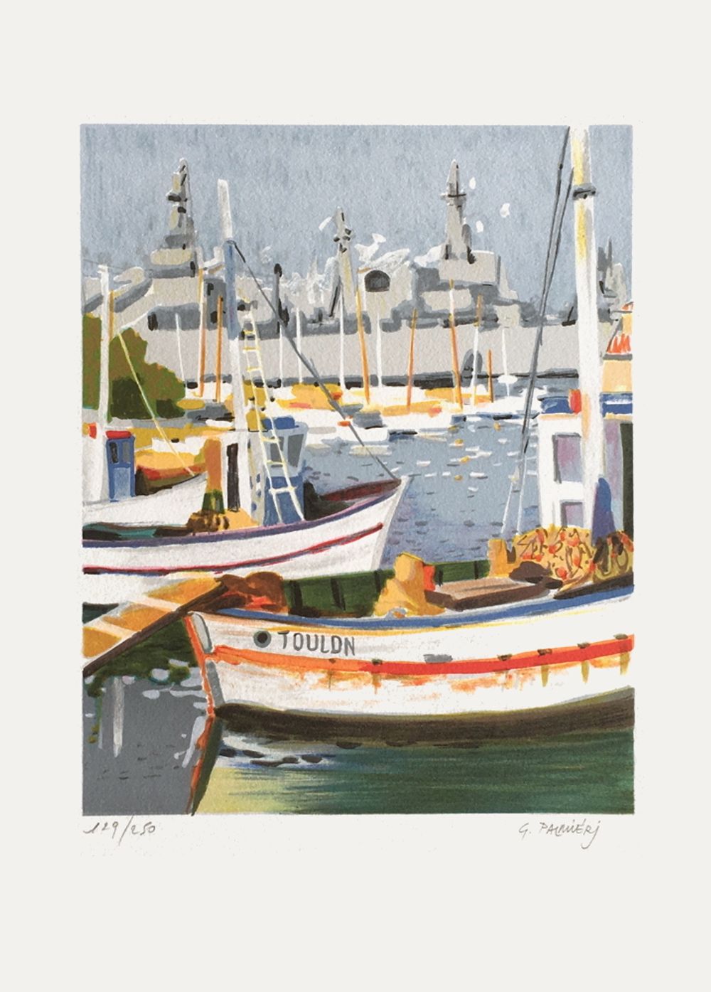 Le port de Toulon