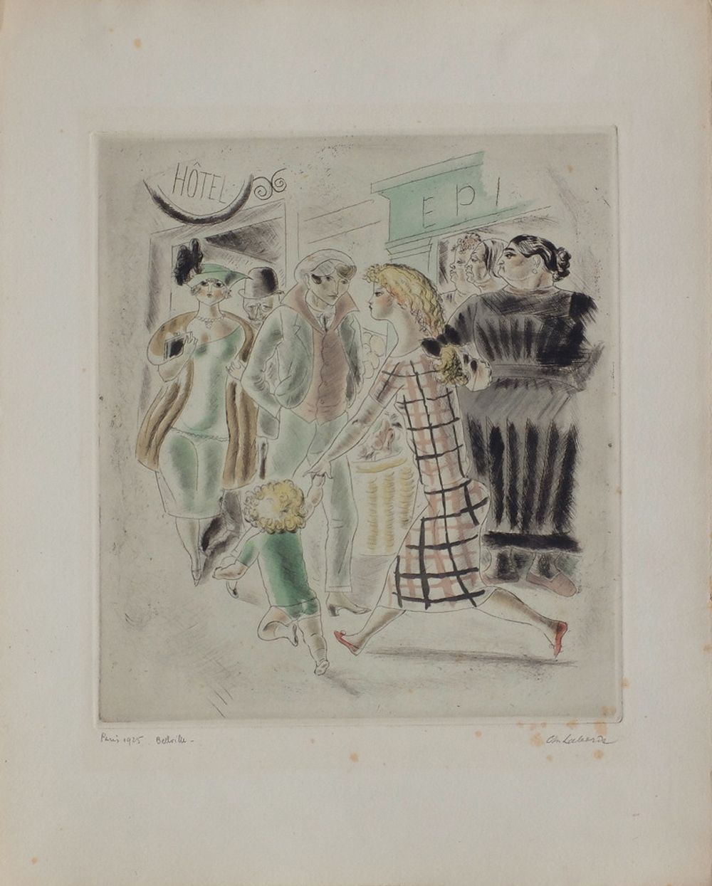 Rues et visages de Paris - Belleville