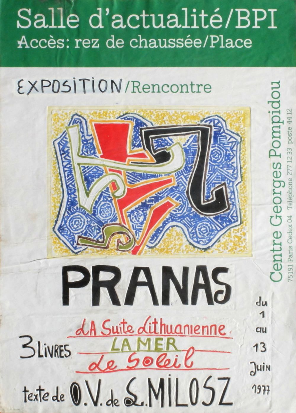 Expo 77 - BPI Centre Pompidou