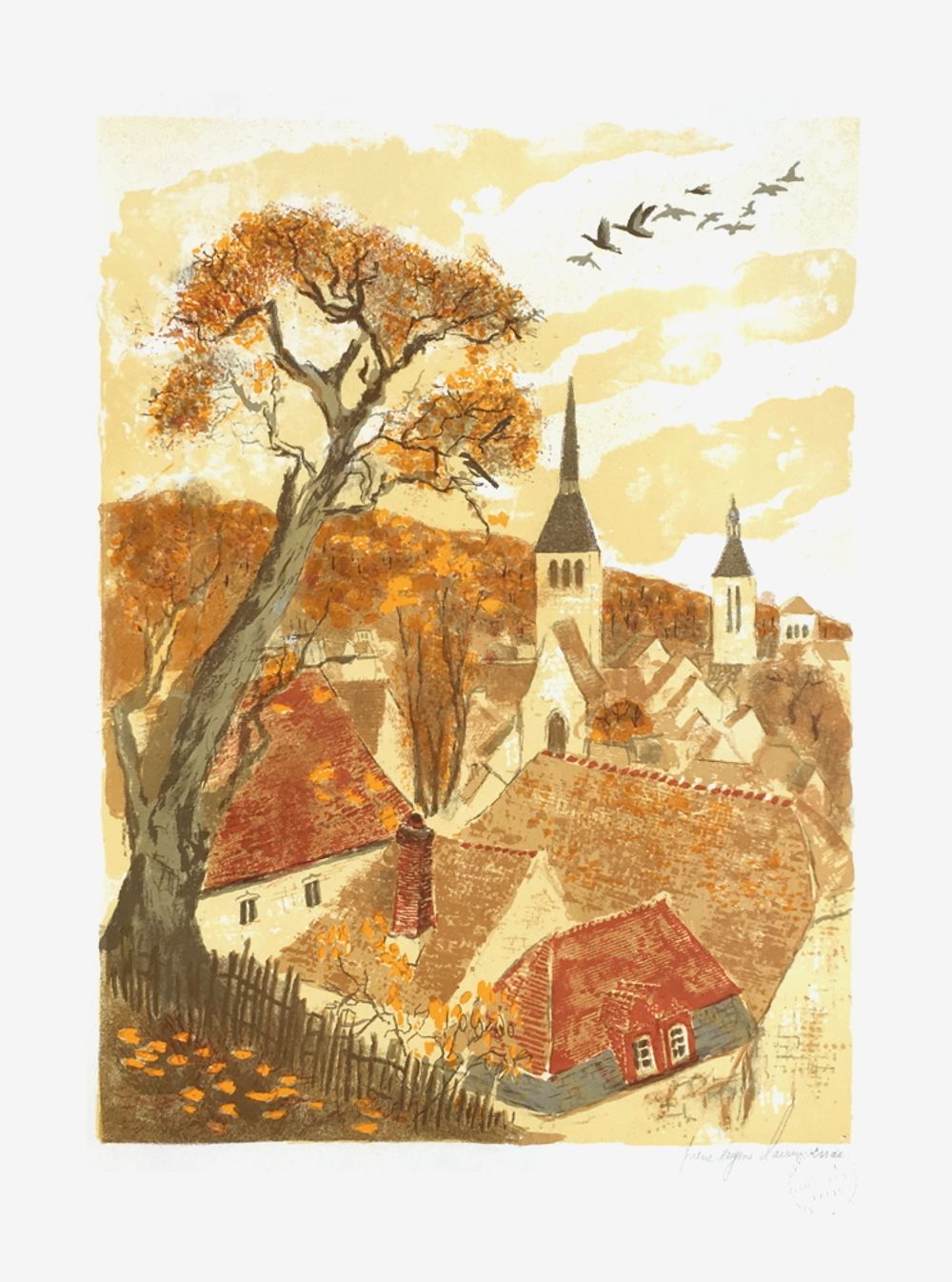 Provins à l'automne