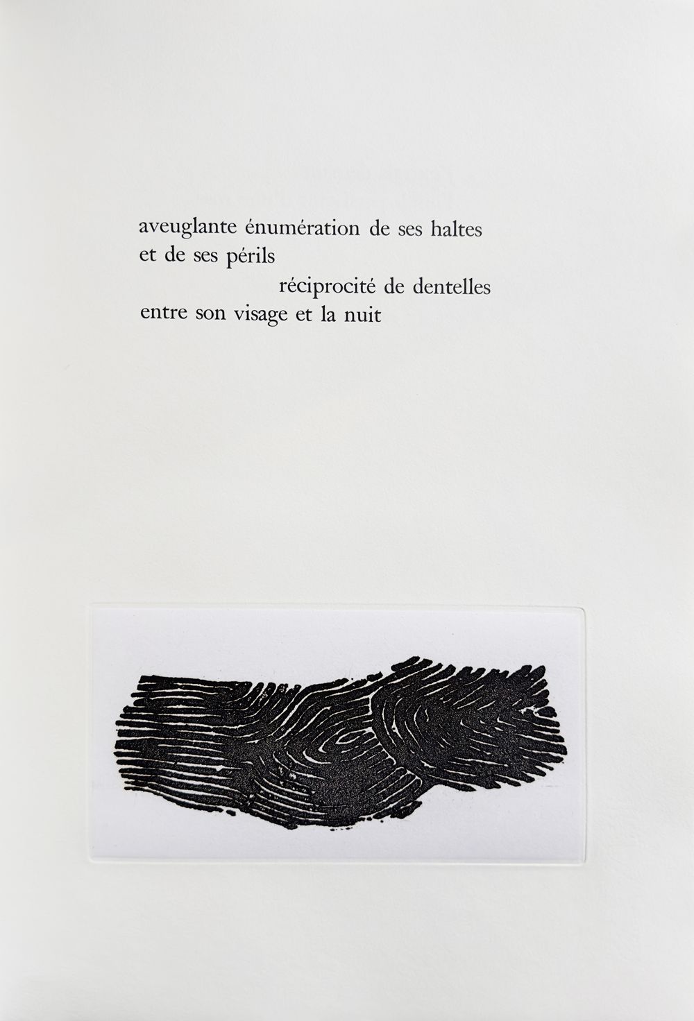 Proximité du murmure (8 gravures) - texte de Jacques Dupin — vue 6