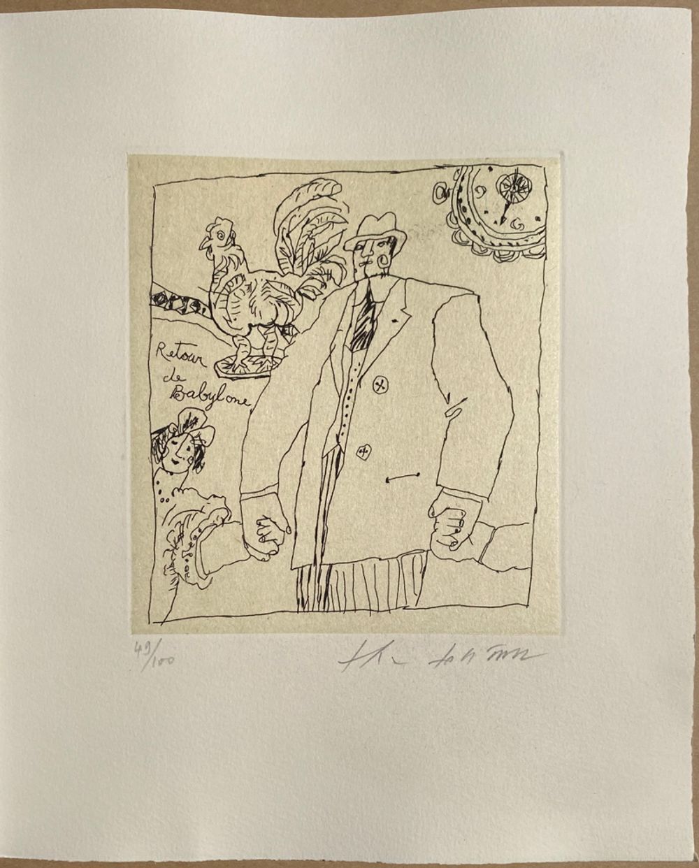Gouttes d'ombre sur la peau des jours (6 gravures) — vue 3