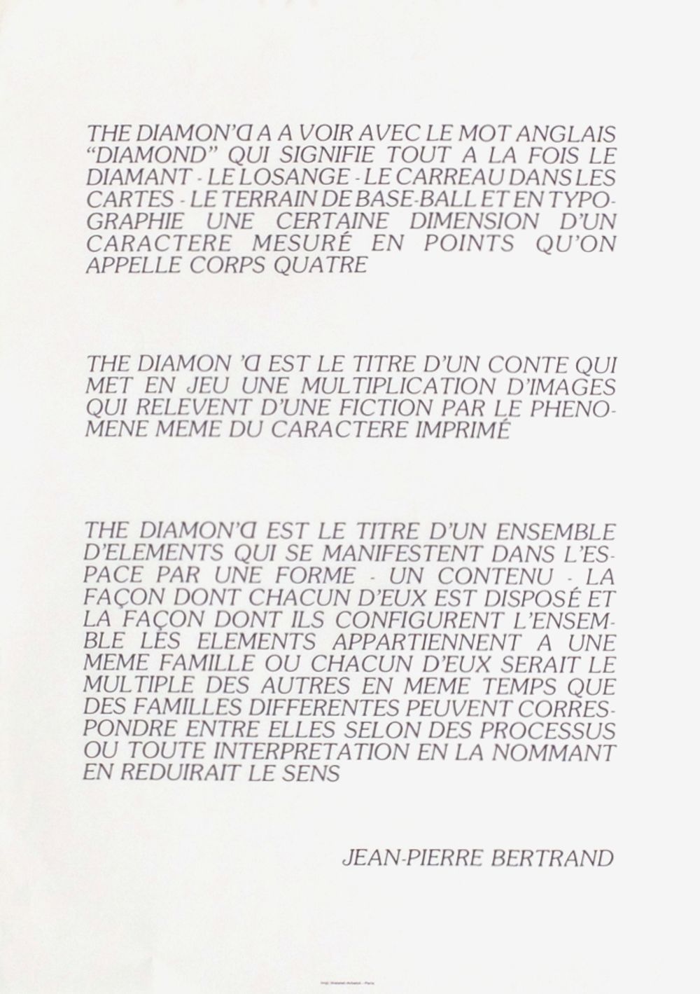 The Diamon'd