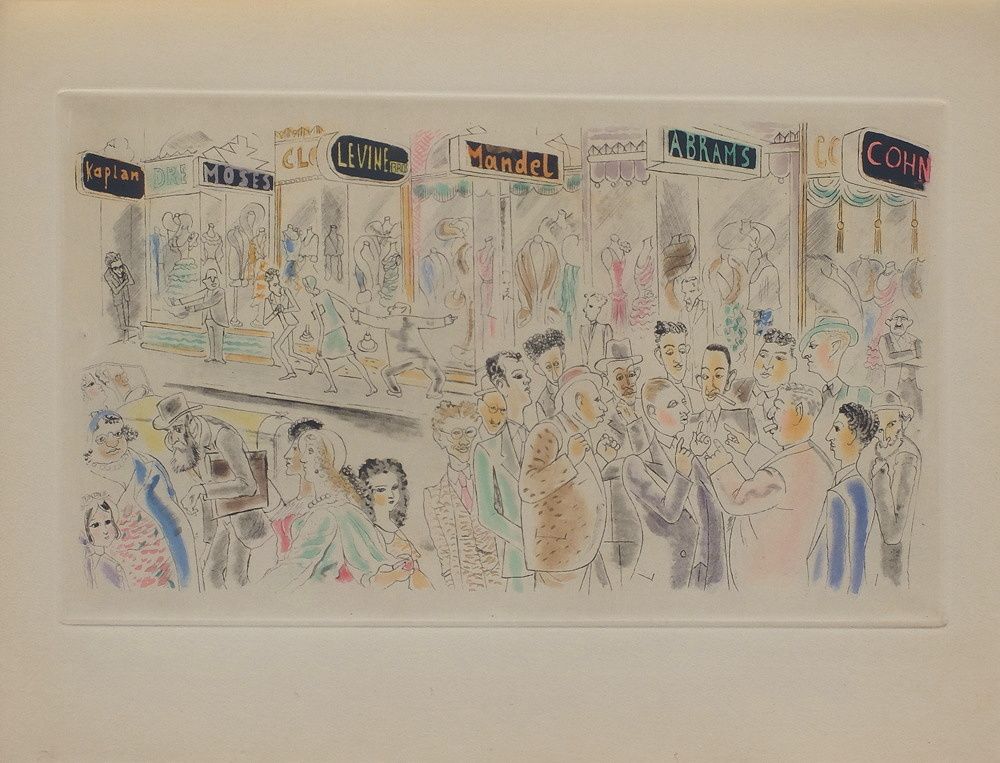 Rues et visages de New-York - Quartier juif