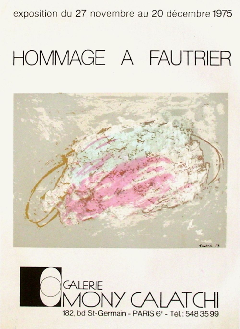 Expo 75 - Galerie Mony Calatchi