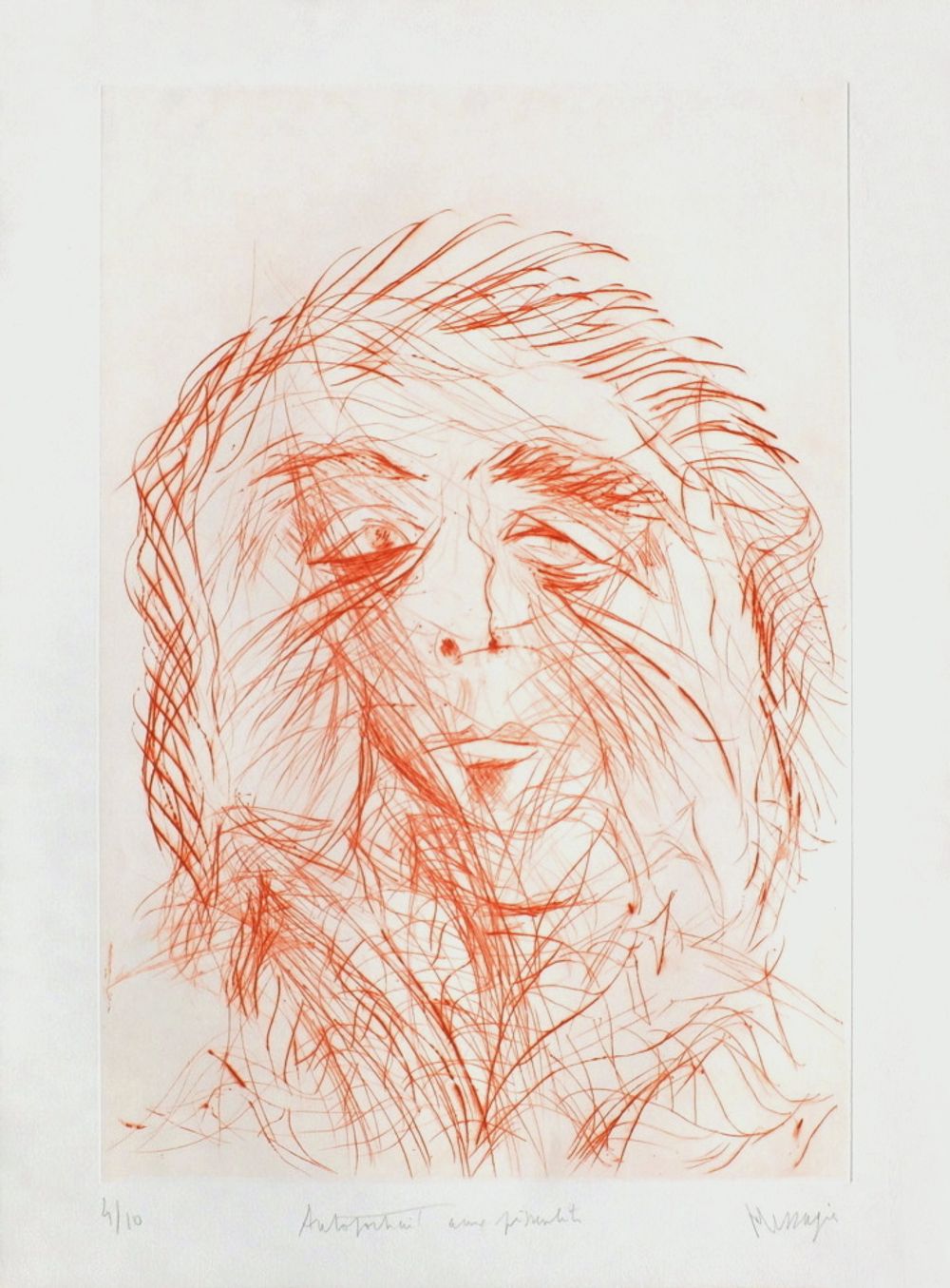TR9201 - Autoportrait aux pissenlits