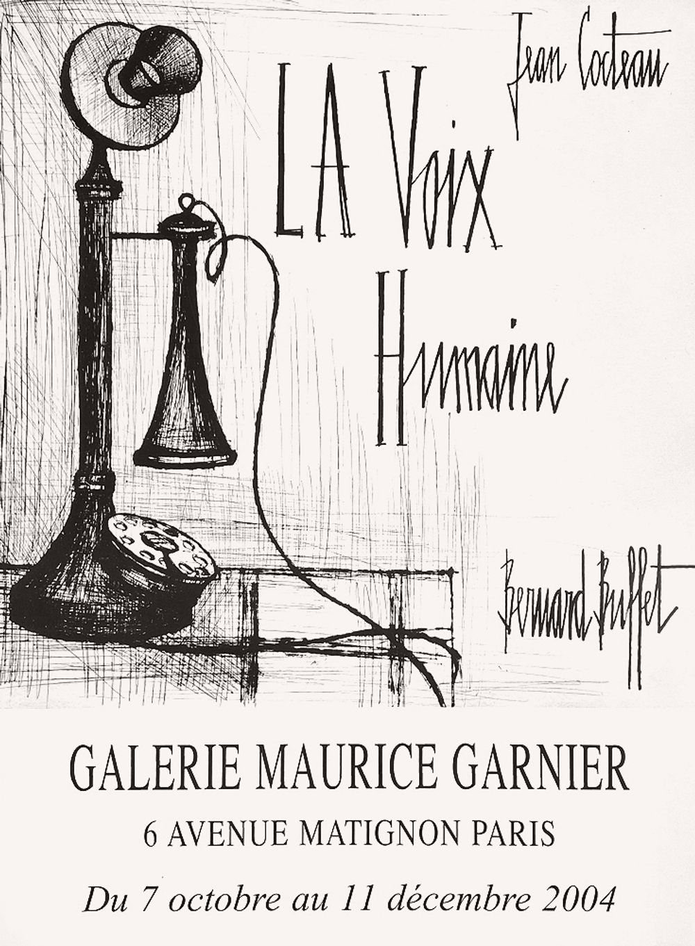 Expo 2004 - Galerie Maurice Garnier - La voix humaine