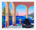 Terrasse au piano