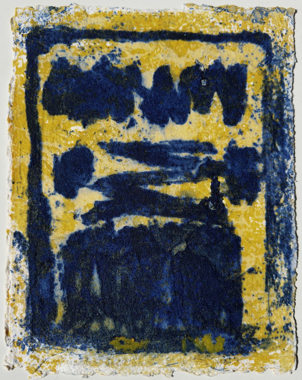 Jaune et bleu