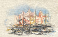 En Hollande - Le port de Hoorn