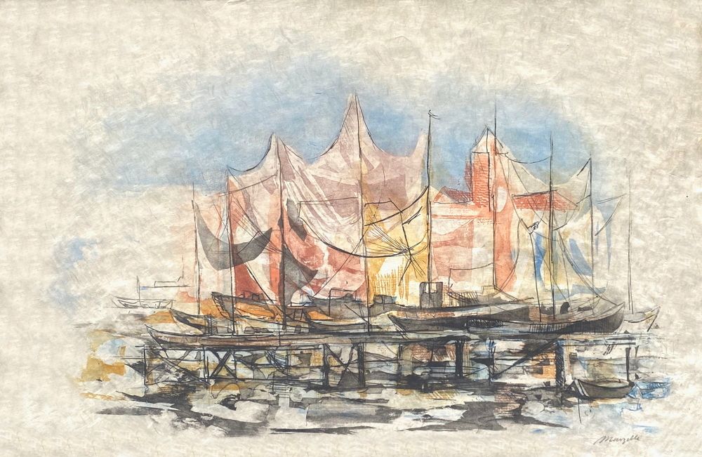 En Hollande - Le port de Hoorn