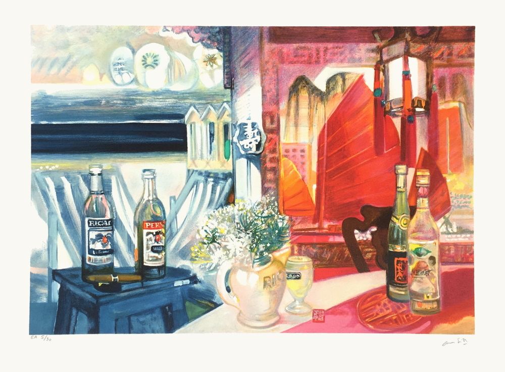 Nature morte au Ricard