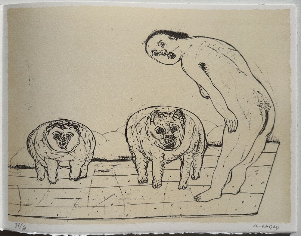 Quelques secondes dans une année - Texte de Gilbert Lascault - 12 lithographies — vue 11