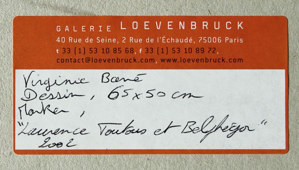 Laurence Toutous et Belphegor — vue 3
