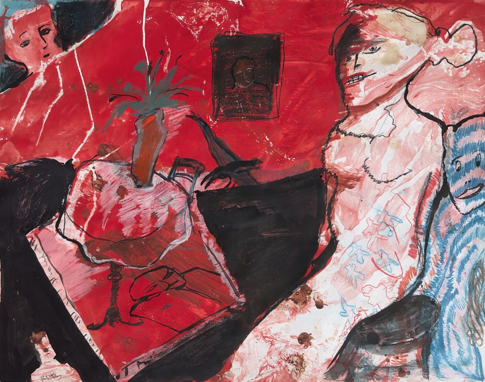 Femme dans un intérieur