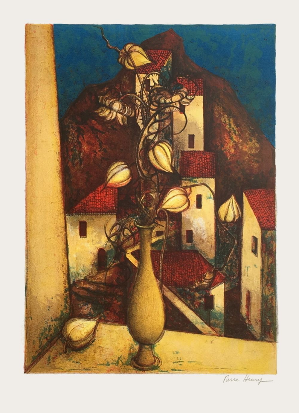 Bouquet sur la fenêtre