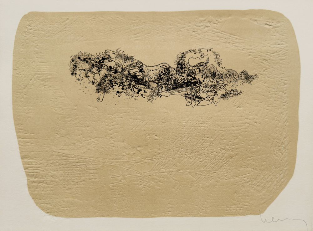 Horses (complete portfolio with 27 lithographs and etchings) — vue 12