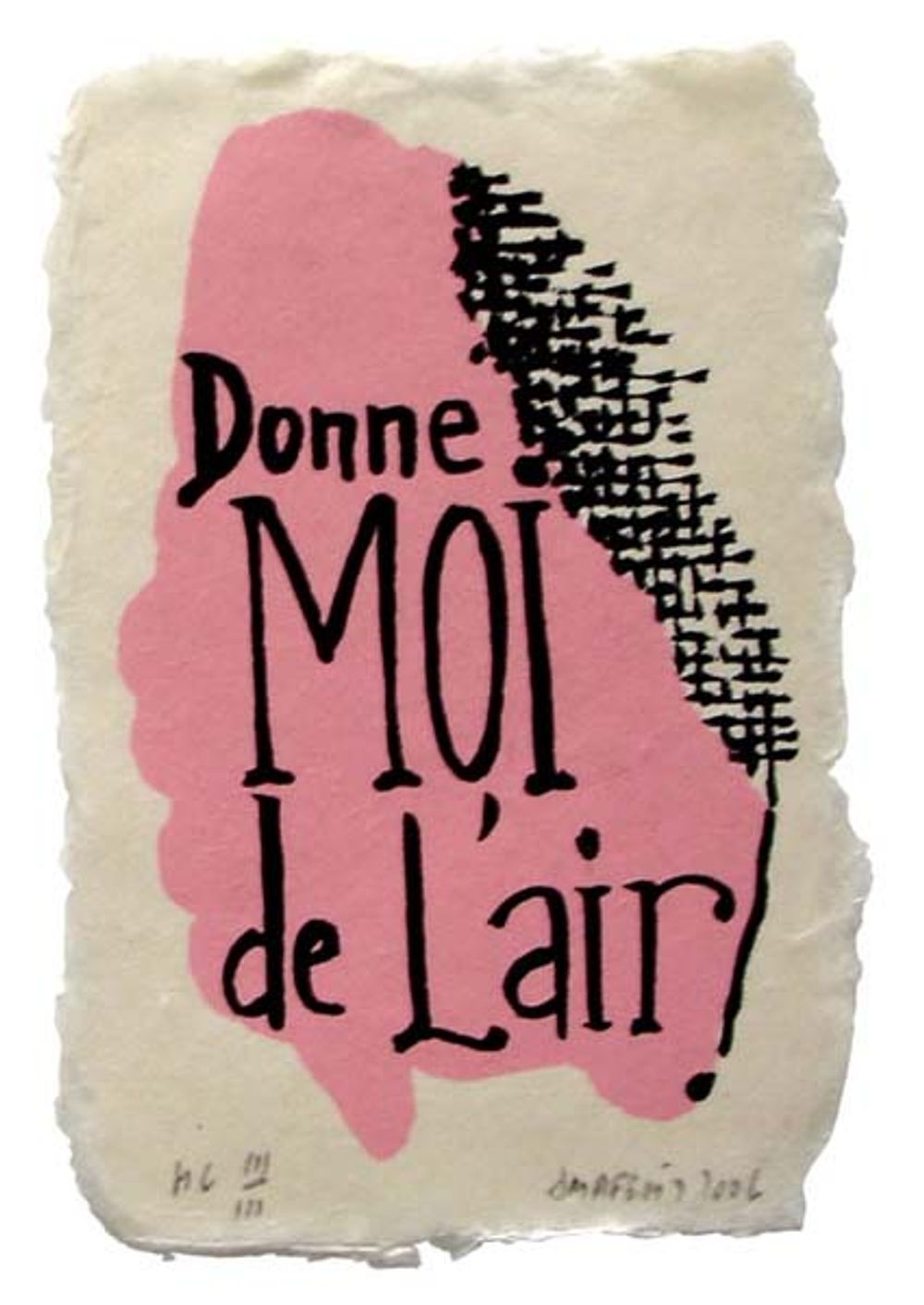 Donne moi de l'air