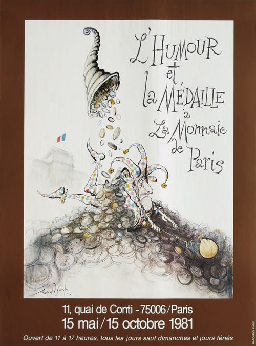 Expo 81 - L'humour et la médaille à la Monnaie de Paris