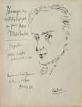 Expo 55 - Hommage au poète Antonio Machado - Maison de la Pensée Française