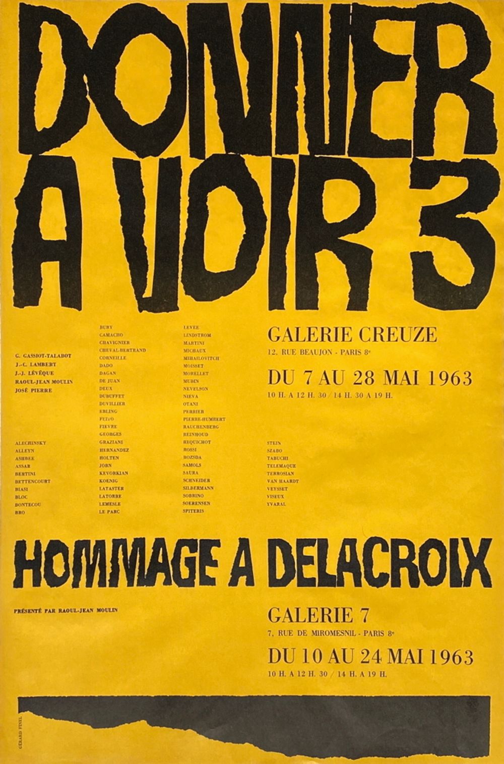 Donner à voir 3 - maquette Gérard Finel