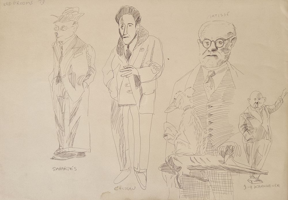 Sabartès Cocteau Matisse Kahnweiler