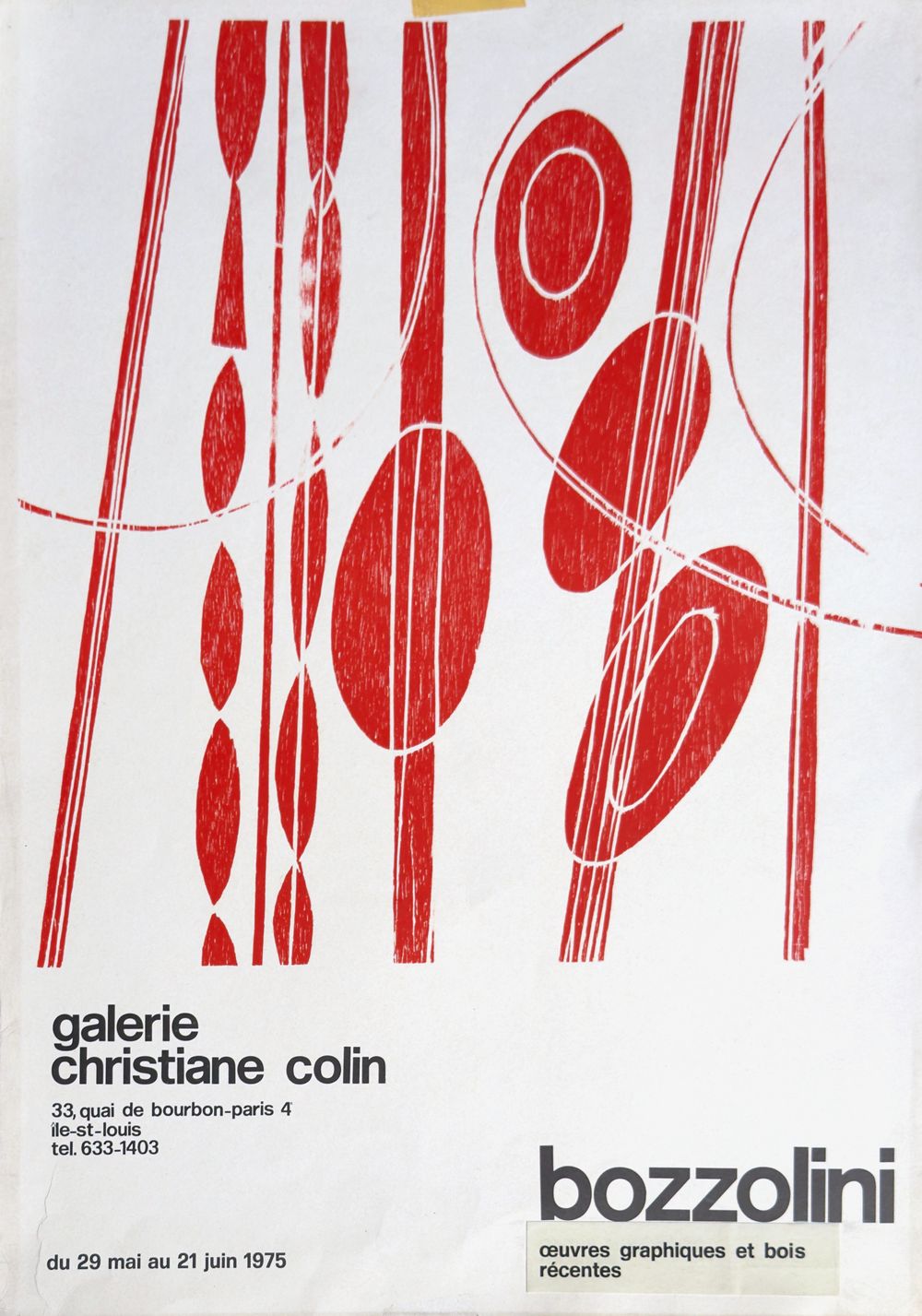 Expo 75 - Galerie Christiane Colin