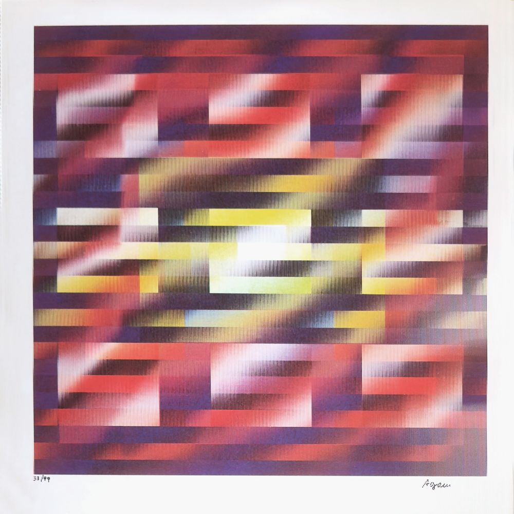 Nine squares (agamograph - 3D lenticular)