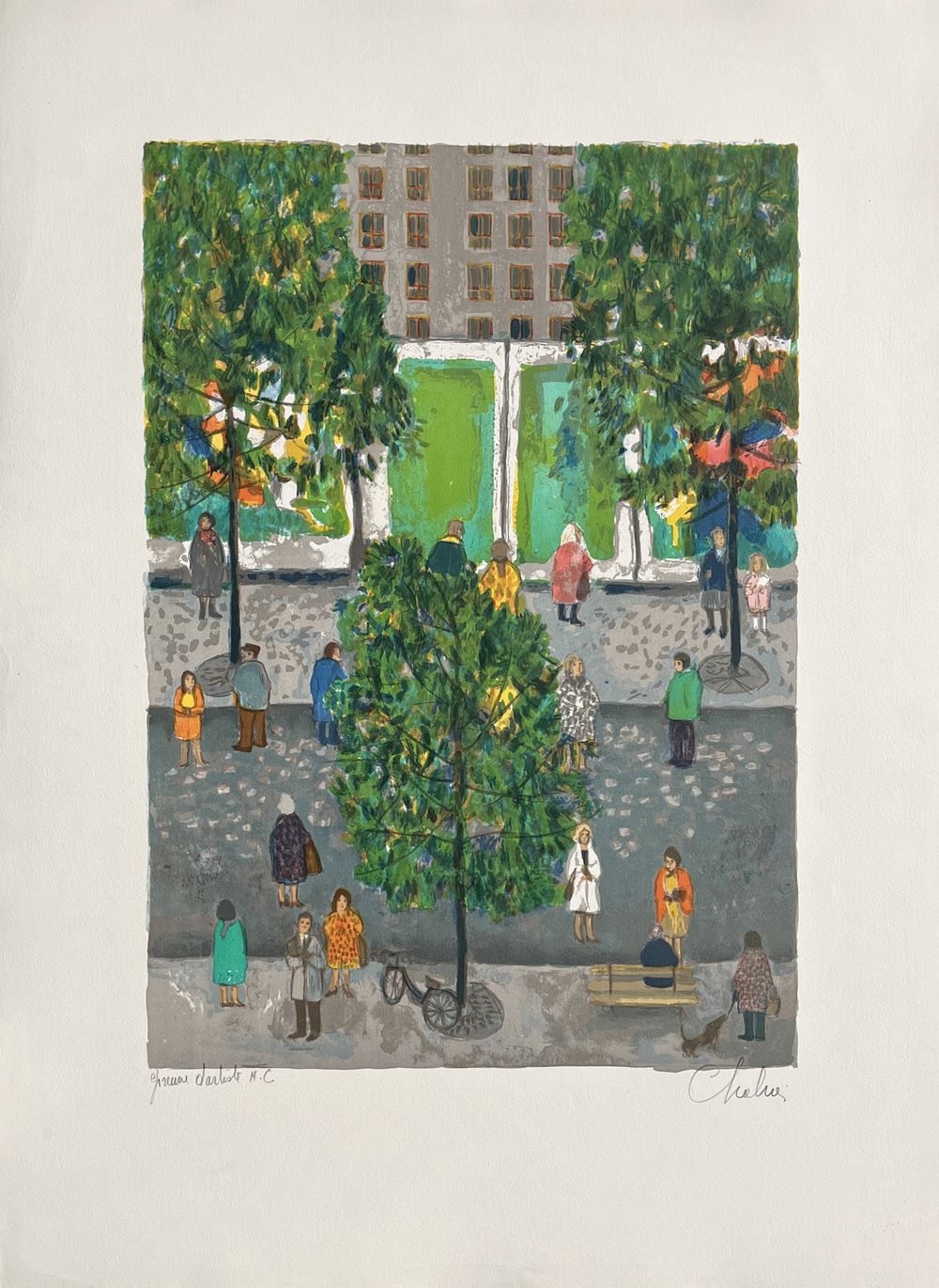 Sur le boulevard